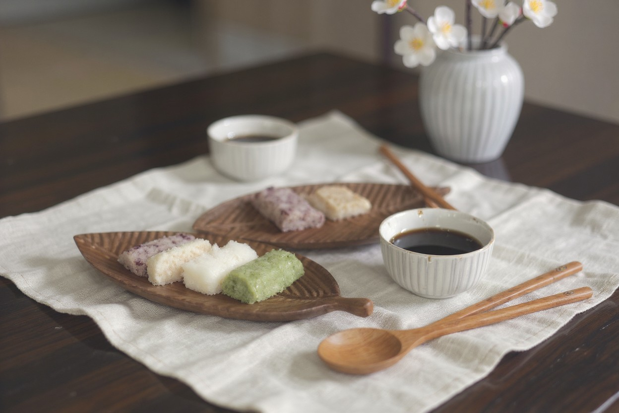 흑미기정떡 (반틀) - 2.7kg