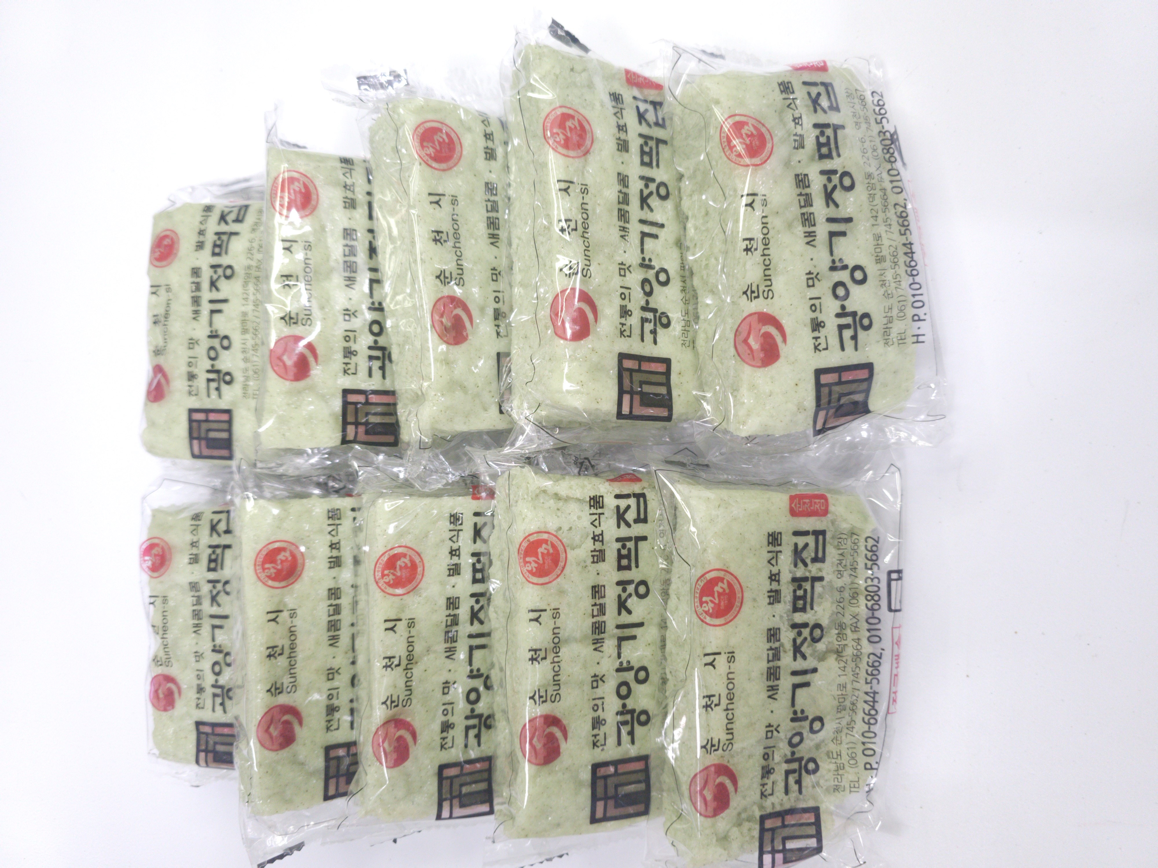 쑥기정떡 (반틀) - 2.7kg(24개)